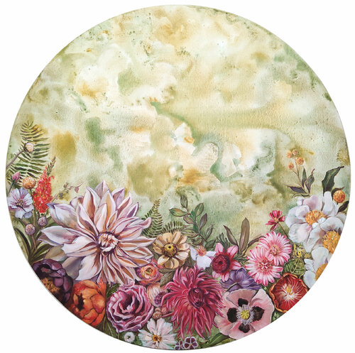 Flores para cada día van Valeria Pesce, Schilderij te koop op Singulart