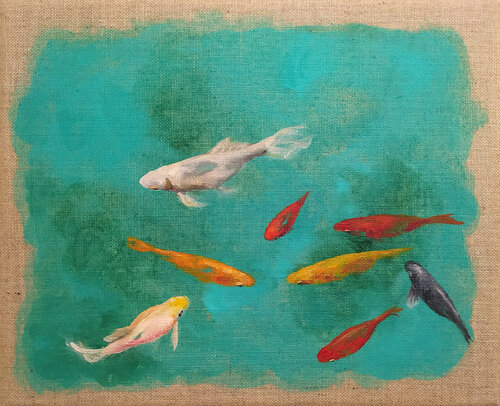 Charquito infinito di Valeria Pesce, Pittura in vendita su Singulart