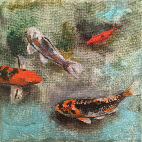 Come in cielo di Valeria Pesce, Pittura in vendita su Singulart