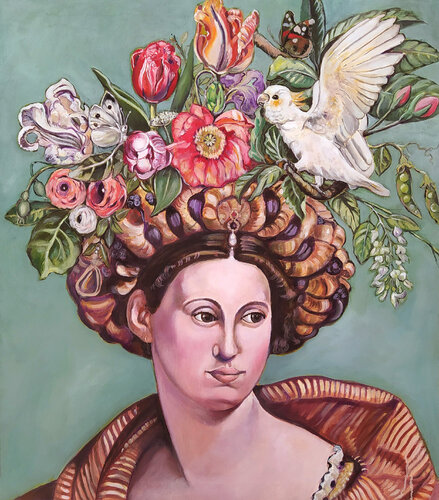 Trionfo di primavera di Valeria Pesce, Pittura in vendita su Singulart