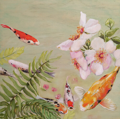 Dream Pond di Valeria Pesce, Pittura in vendita su Singulart