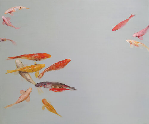 Confabulazioni acquatiche van Valeria Pesce, Schilderij te koop op Singulart