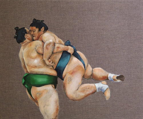 UN POCO MÁS FRÍOS di Valeria Pesce, Pittura in vendita su Singulart