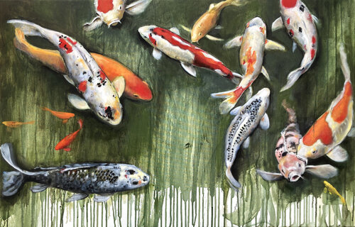 ALMAS DE COLOR di Valeria Pesce, Pittura in vendita su Singulart