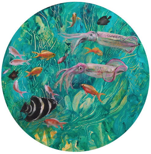 SINFONIA MARINA di Valeria Pesce, Pittura in vendita su Singulart