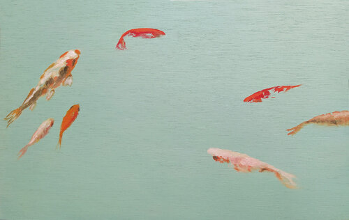 SIN RUMBO van Valeria Pesce, Schilderij te koop op Singulart