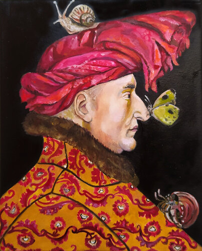 EMPATIA DIVINA van Valeria Pesce, Schilderij te koop op Singulart