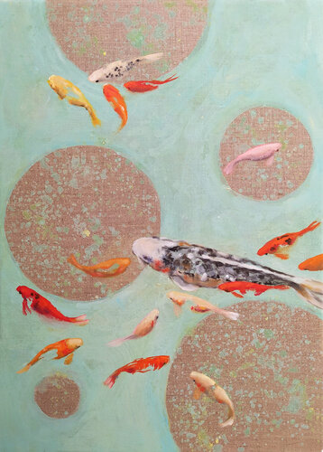 DI NOTTE van Valeria Pesce, Schilderij te koop op Singulart