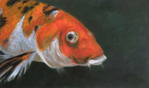 Fish portrait di Valeria Pesce, Pittura in vendita su Singulart