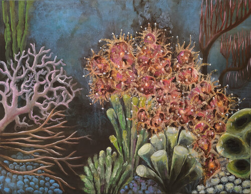 Flores de mar van Valeria Pesce, Schilderij te koop op Singulart