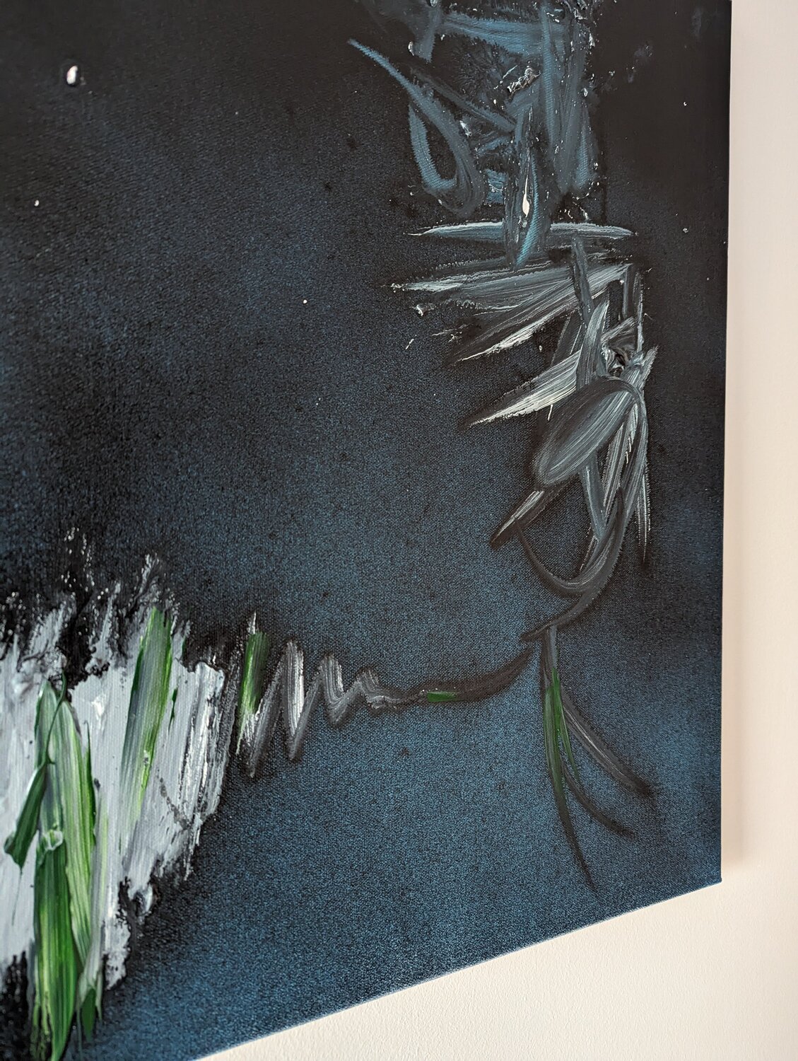 Samba ! von Benoît Guérin (2024) Malerei Acryl, Farbspray auf Leinwand