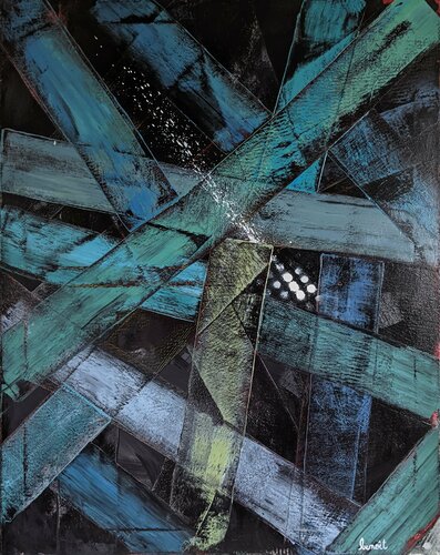 Les maux bleus de Benoît Guérin, Pintura a la venta en Singulart