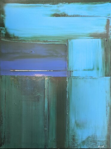 D'émeraude - N°25 van Benoît Guérin, Schilderij te koop op Singulart