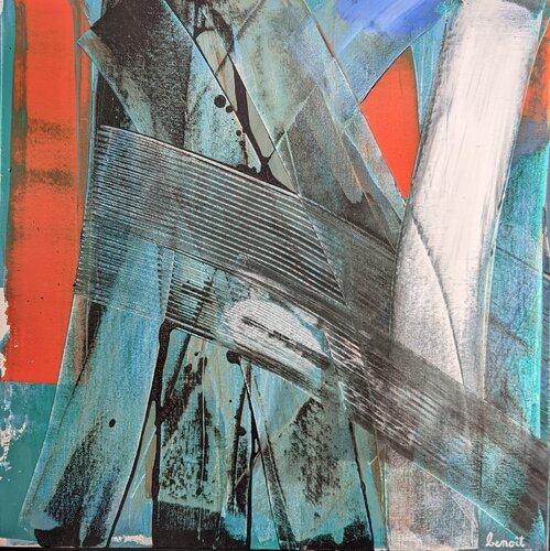 Acrylique & Encre, étude n°1 van Benoît Guérin, Schilderij te koop op Singulart