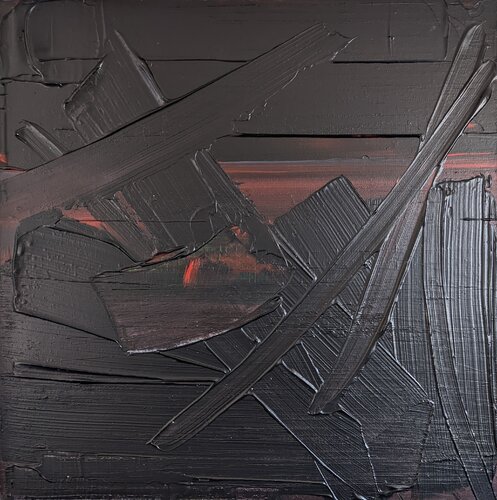 Noir Plaisir van Benoît Guérin, Schilderij te koop op Singulart