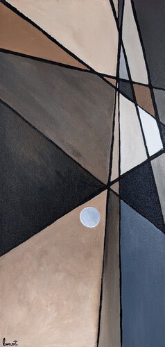 Quand la lune apparaît van Benoît Guérin, Schilderij te koop op Singulart
