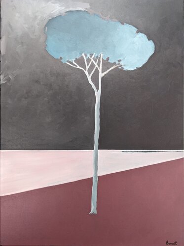 Pinus Pinea, le solitaire de Benoît Guérin, Pintura a la venta en Singulart
