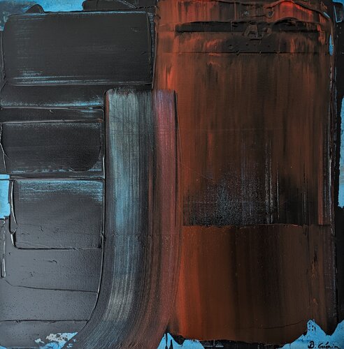 Composition abstraite n°41 van Benoît Guérin, Schilderij te koop op Singulart