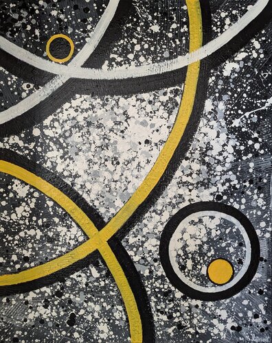 Yellow Infinity von Benoît Guérin, Malerei kaufen auf Singulart