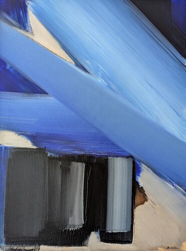 Entre ciel et terre di Benoît Guérin, Pittura in vendita su Singulart