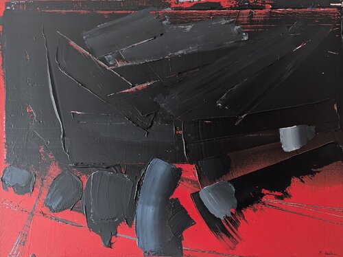 Pinus Pinea, le flamboyant van Benoît Guérin, Schilderij te koop op Singulart