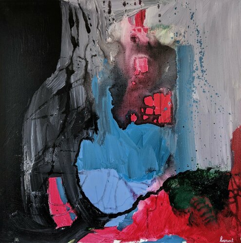 La Porte Rouge di Benoît Guérin, Pittura in vendita su Singulart