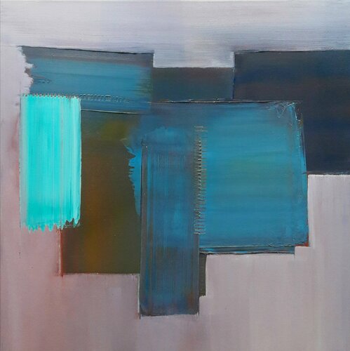 Purple Zen di Benoît Guérin, Pittura in vendita su Singulart