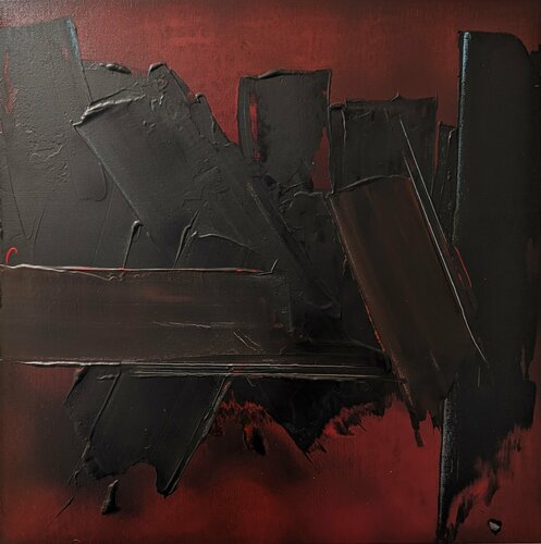 Soulages, etc... di Benoît Guérin, Pittura in vendita su Singulart