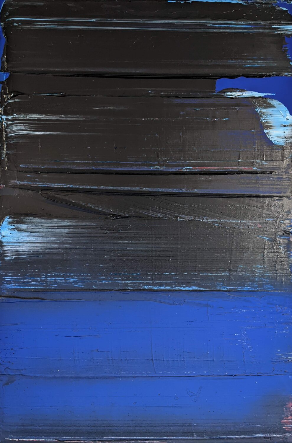 Le matin bleu Benoît Guérin