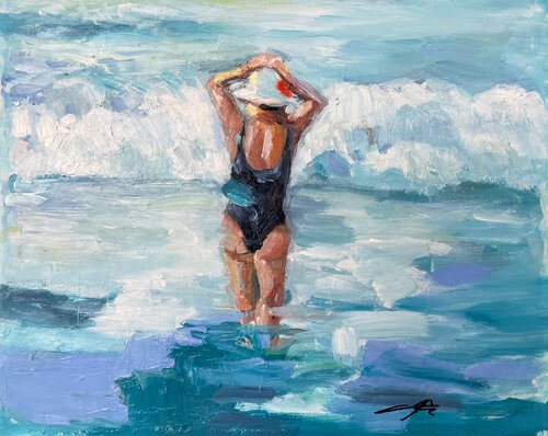 La Dolce Vita by Anke Gruss, Painting for Sale on Singulart