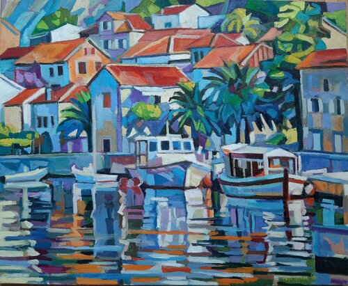 Boka par Maja Đokić Mihajlović, Peinture en vente sur Singulart