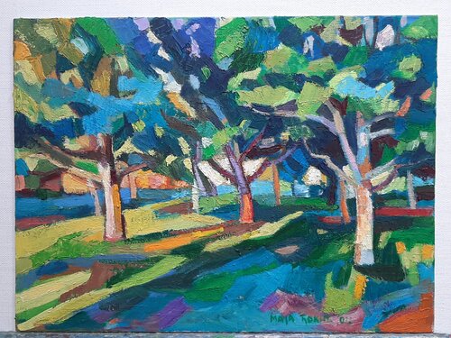 Colors of Summer  1 von Maja Đokić Mihajlović, Malerei kaufen auf Singulart