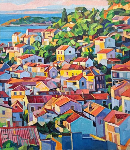 On the hill  1 par Maja Đokić Mihajlović, Peinture en vente sur Singulart