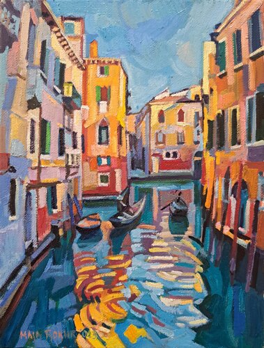 Venice 3 van Maja Đokić Mihajlović, Schilderij te koop op Singulart