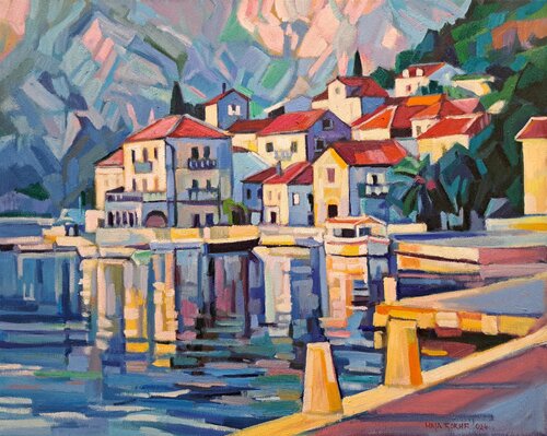 Perast van Maja Đokić Mihajlović, Schilderij te koop op Singulart