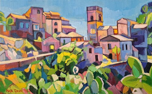 Savoca by Maja Đokić Mihajlović, Painting for Sale on Singulart