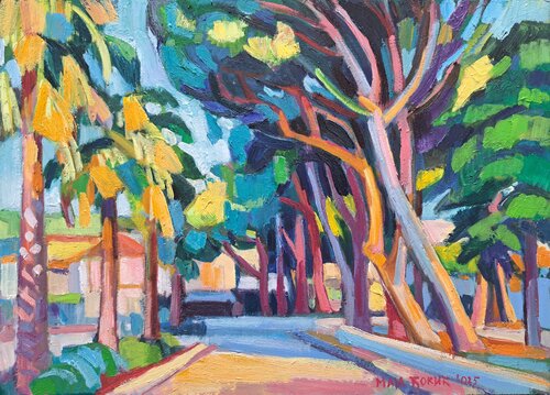 Promenade by Maja Đokić Mihajlović, Painting for Sale on Singulart