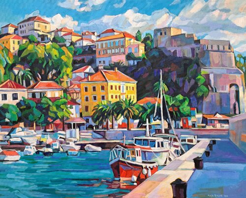 Herceg Novi van Maja Đokić Mihajlović, Schilderij te koop op Singulart