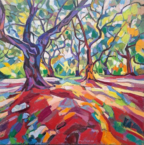 Summer Grove di Maja Đokić Mihajlović, Pittura in vendita su Singulart