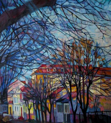 Autumnal cityscape Maja Đokić Mihajlović