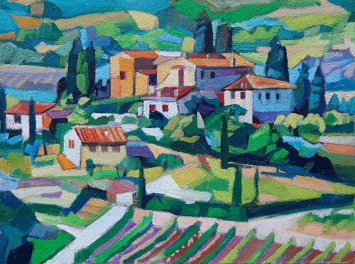 Lanscape of Tuscany Maja Đokić Mihajlović