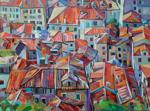 Kotor roofs Maja Đokić Mihajlović