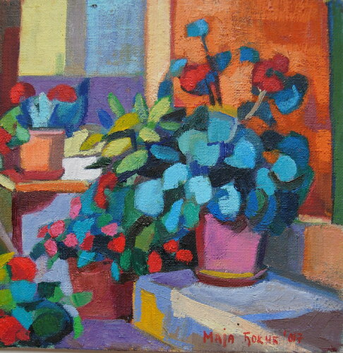 Summer floral composition Maja Đokić Mihajlović