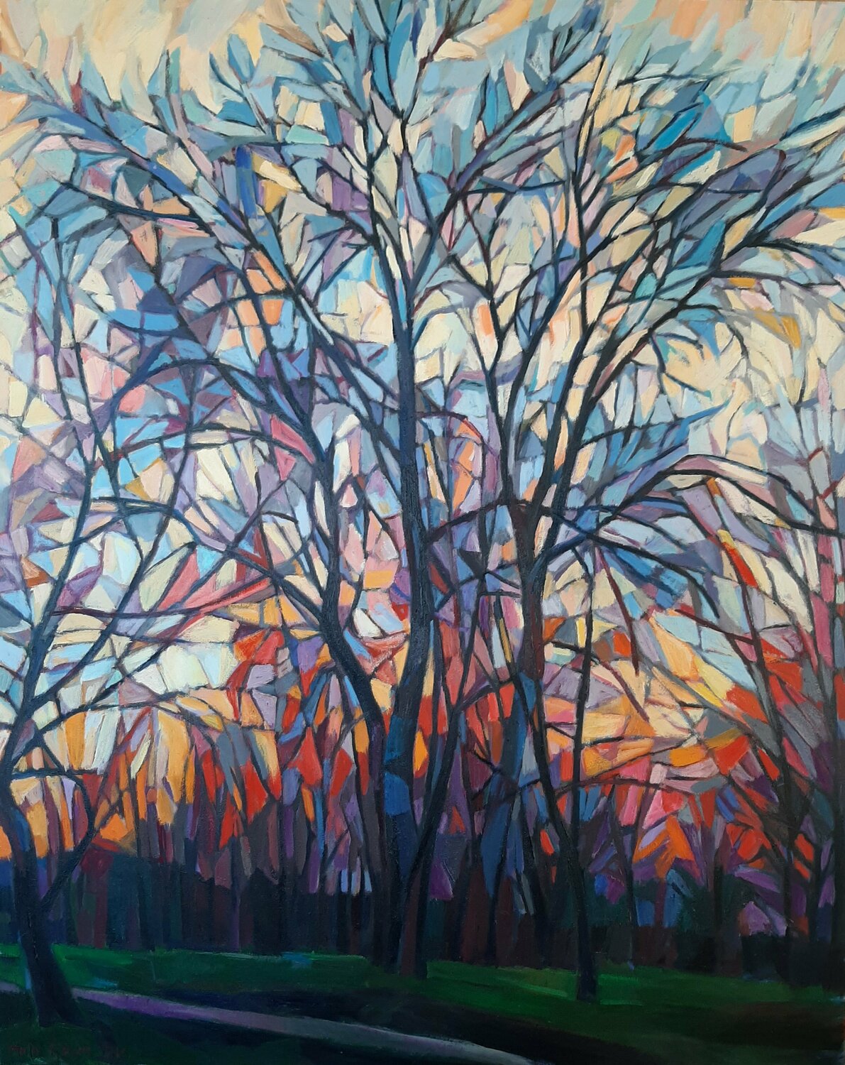 Forest Maja Đokić Mihajlović Peinture originale à vendre