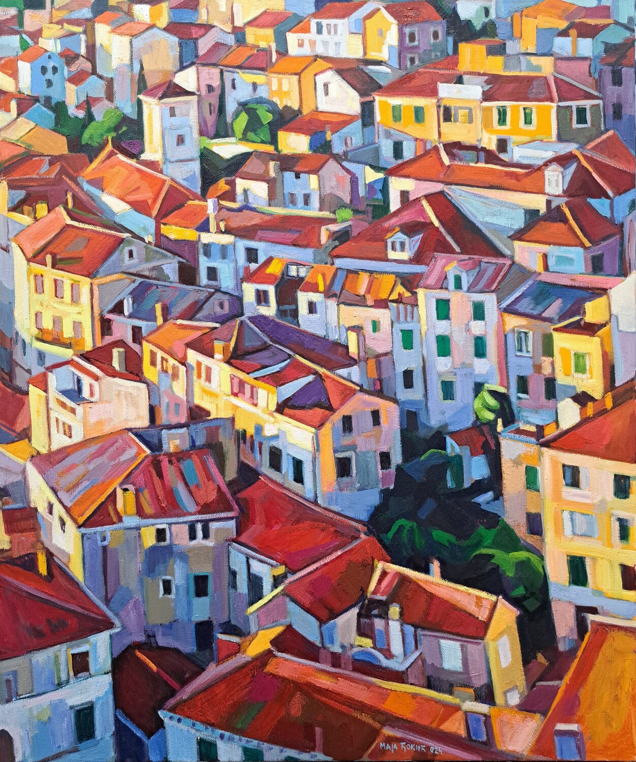 Red roofs Maja Đokić Mihajlović