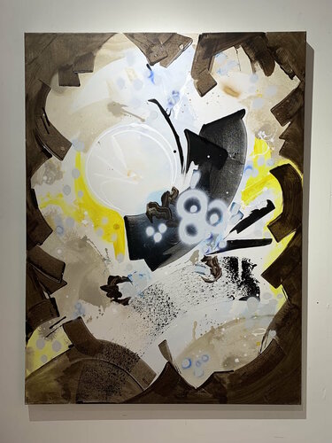 Wild Things Series _Dark Brown 1 de Deusa Blumke, Pintura a la venta en Singulart