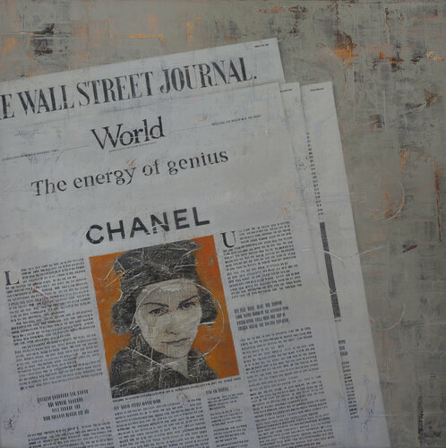 NEWS COCO CHANEL von Tomasa Martín, Malerei kaufen auf Singulart