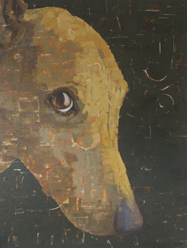 SHY DOG II van Tomasa Martín, Schilderij te koop op Singulart