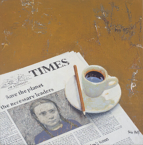 THE NEED OF THE LEADER von Tomasa Martín, Malerei kaufen auf Singulart