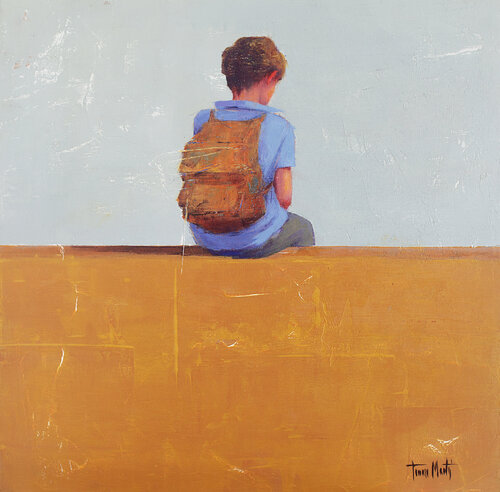 PRIVATE TIME NOW (currently not available) van Tomasa Martín, Schilderij te koop op Singulart